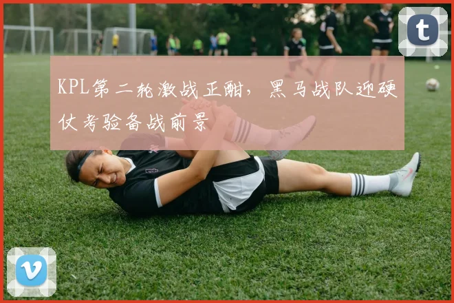 KPL第二轮激战正酣，黑马战队迎硬仗考验备战前景